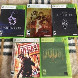 Xbox 360 Bundle of Five Games